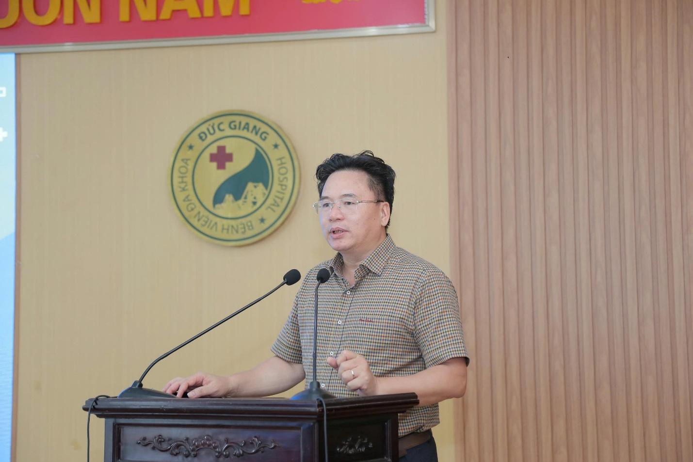 Bệnh viện đa khoa Đức Giang tập huấn giải pháp an ninh và ứng phó bạo lực tại cơ sở y tế