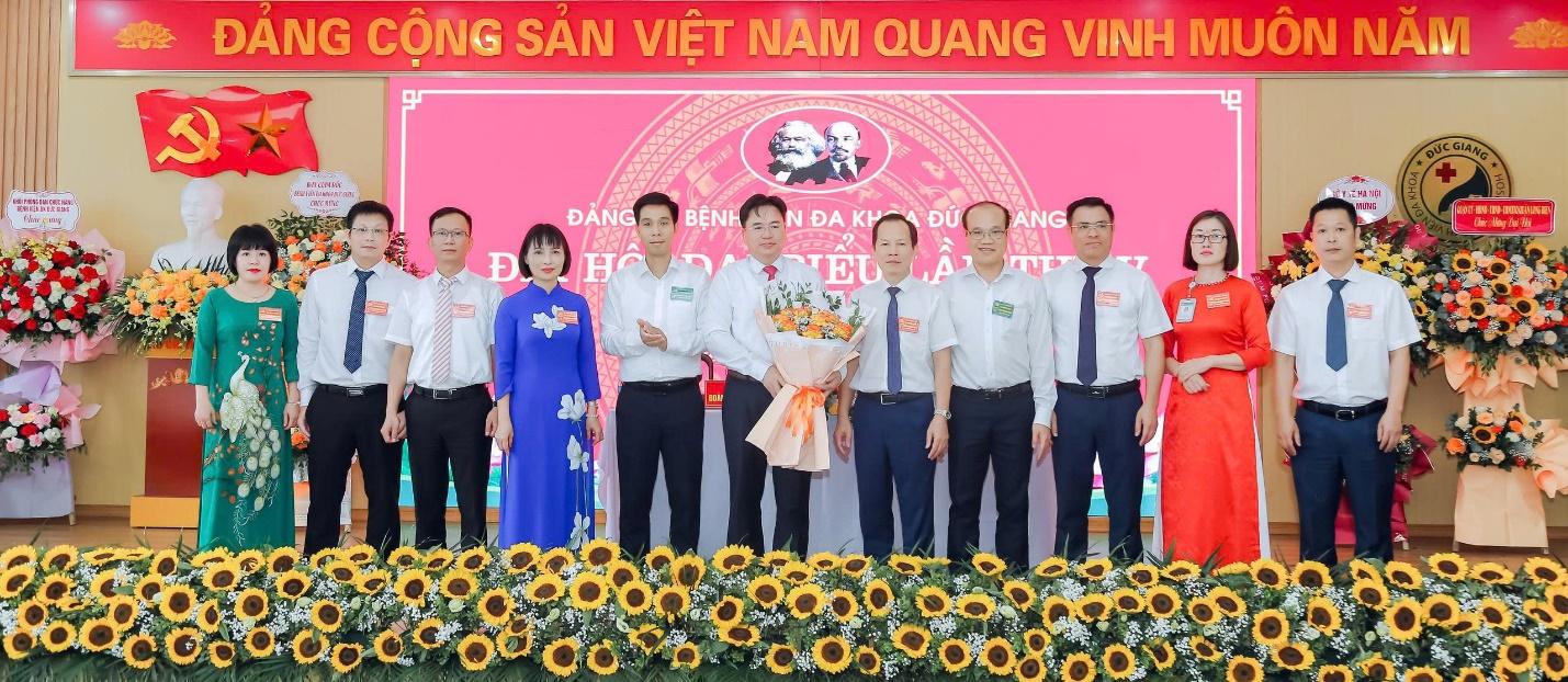 Đại hội Đảng bộ Bệnh viện đa khoa Đức Giang lần thứ V nhiệm kỳ 2025 – 2030